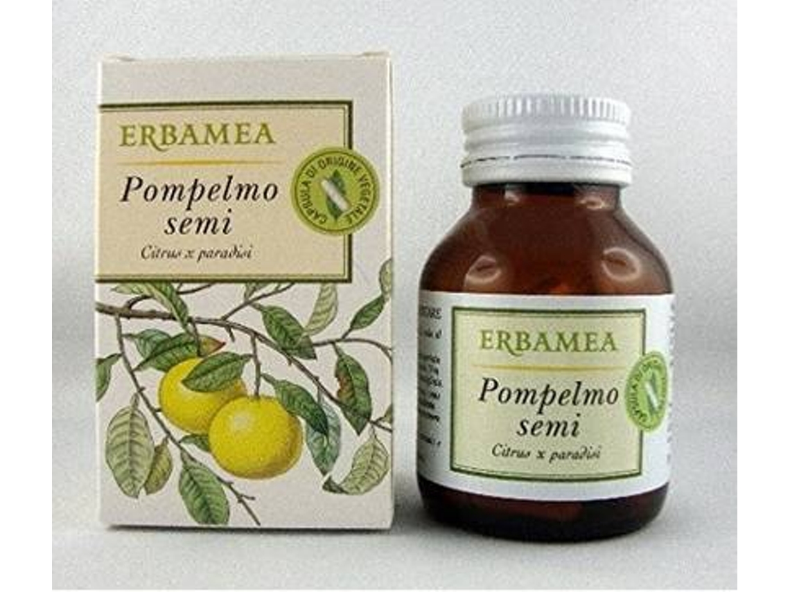 Complemento Alimentar ERBAMEA Toranja (50 cápsulas vegetais de 430mg)