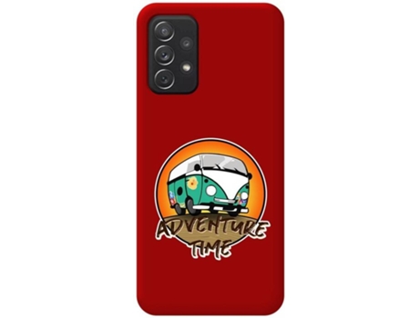 Carcasa Samsung Galaxy A52 / A52 5G / A52s 5G TUMUNDOSMARTPHONE Adventure Time Rojo