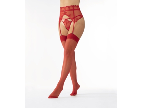 Medias CHRISTINE Liguero Order Rojo (S/M)
