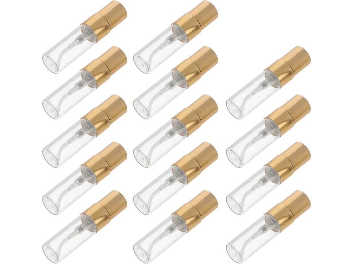 Frascos De Spray Recarregáveis, Design Em Vidro, Pacote Com 20 Unidades, 3 Ml E