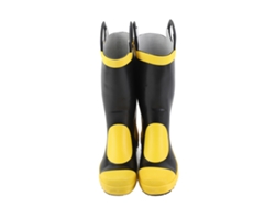 Botas de rescate de emergencia de goma antideslizante, aislantes del calor y resistentes al fuego.