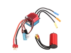 Kit De Motor Sin Escobillas 2845 3700kv Esc 35a Resistente Al Agua Para Coche Rc 1/12 Traxxas Hsp