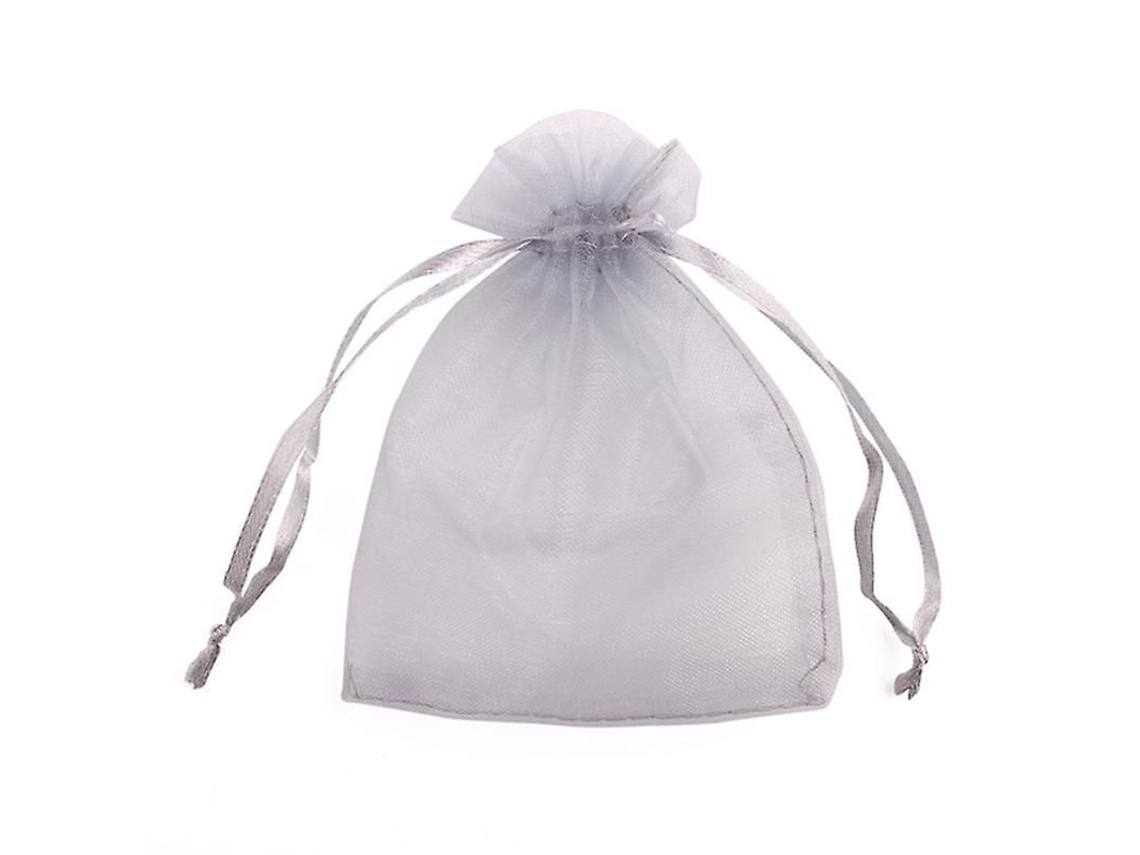 50/100 Bolsas De Organza De 7x9-25x35cm Para Regalos, Joyas, Fiestas, Bodas, Navidad