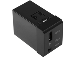 Adaptador De Puerto Usb Y Auxiliar Para Hyundai Santa Fe 2007-2012 (pieza Original Del Fabricante).