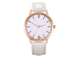 Reloj De Pulsera Blanco Informal De Cuarzo Zhoulianfa Para Mujer, Ideal Para Estudiantes.