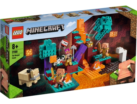 LEGO Minecraft: El Bosque sin Forma (Edad Mínima: ‍8 - 287 Piezas)