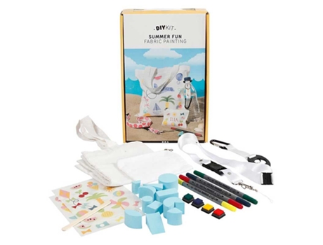 Kit de bricolaje - Pintura para bolsas de tela, Verano