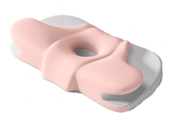 Almohada Cervical Ergonómica De Espuma Viscoelástica Transpirable Adecuada Para Aliviar El Dolor De Cuello (rosa) Cuich