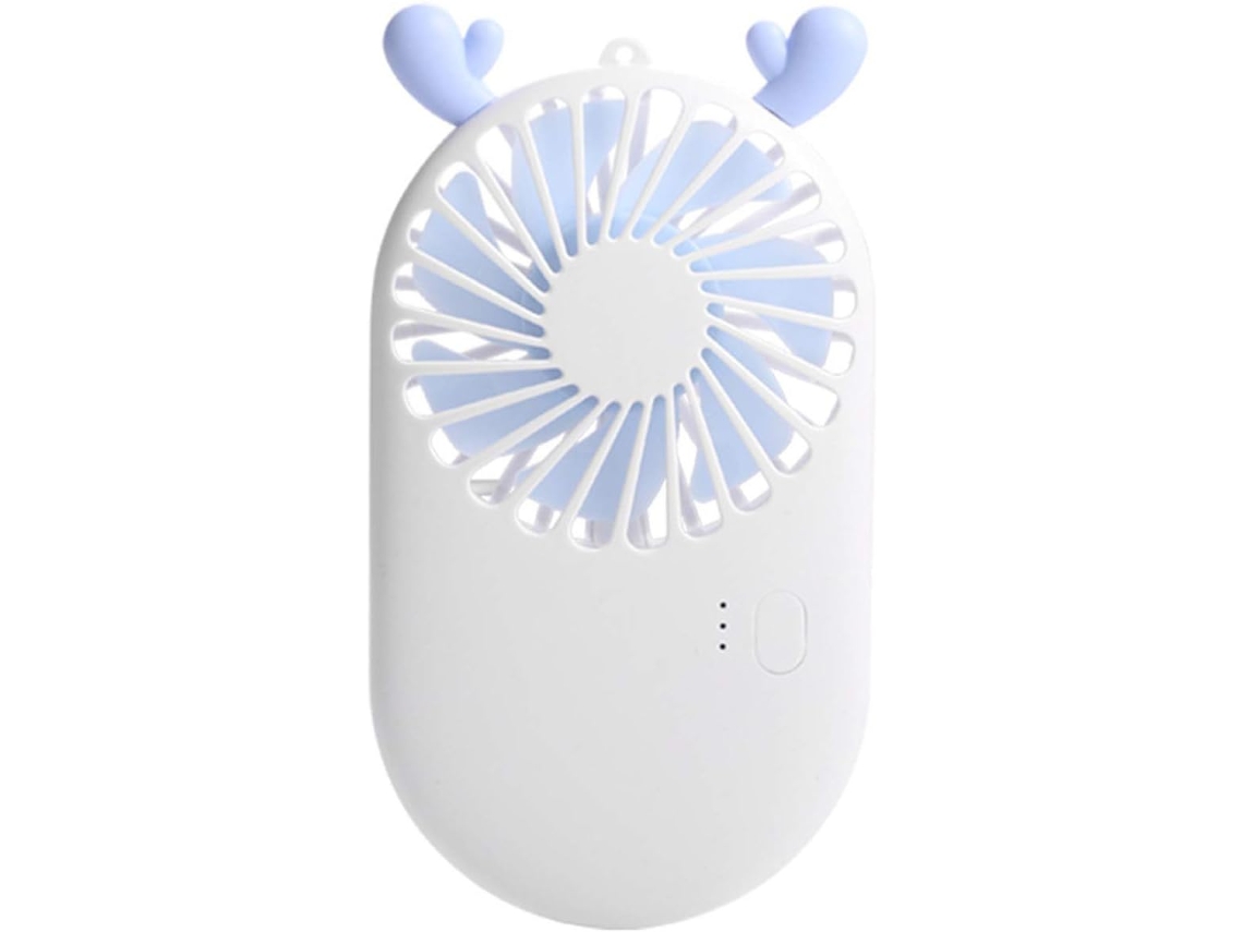 Ventilador de bolsillo USB portátil - Blanco ciervo AURUM