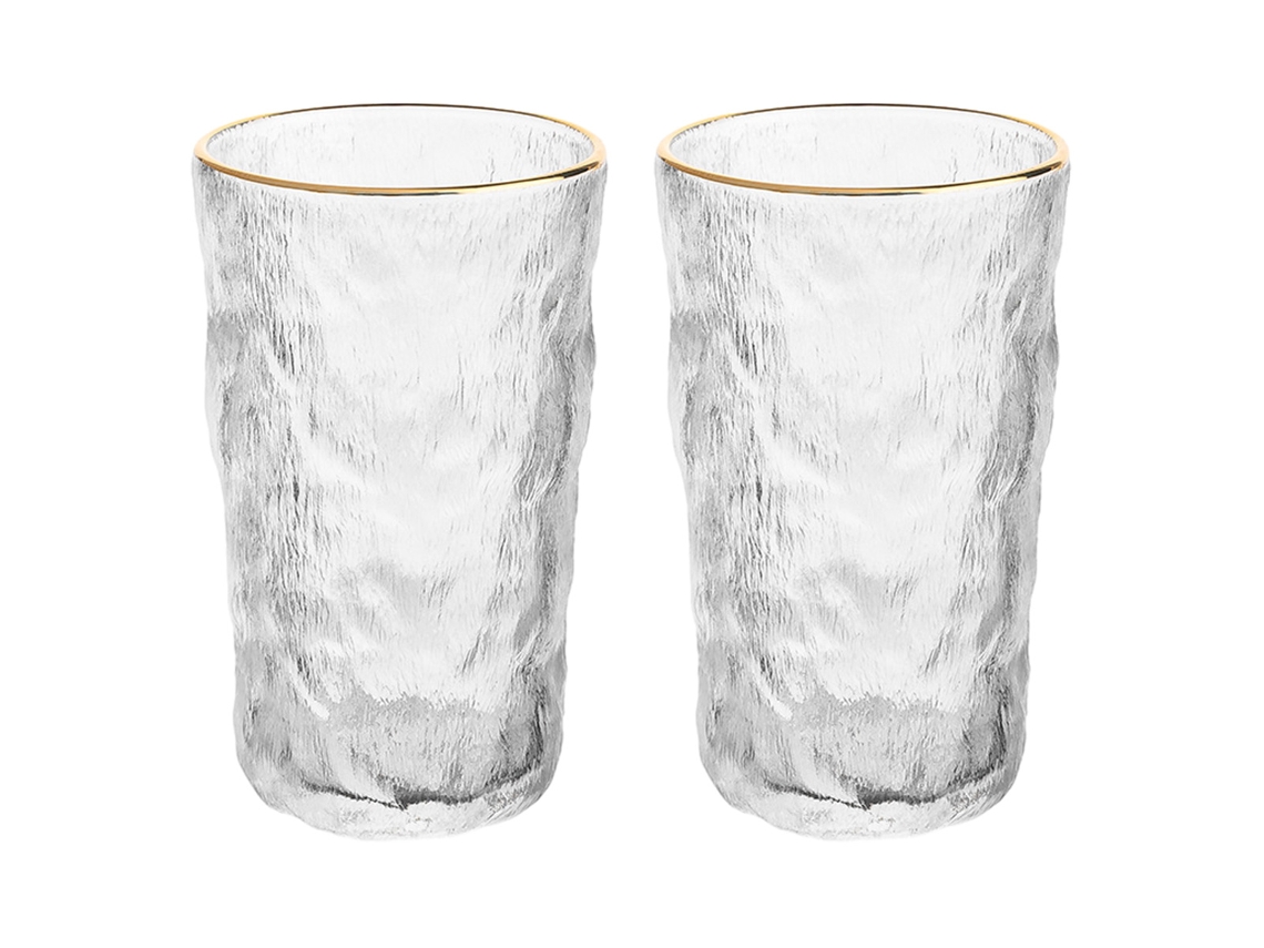 Juego de 2 vasos de whisky, 390 ml, para licor, cócteles y bourbon MEOIRUERY
