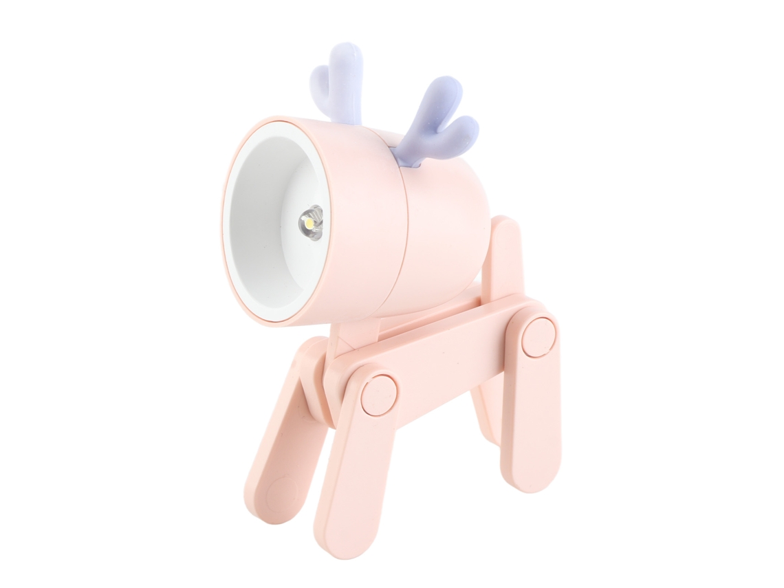 2026-lámpara De Noche Infantil Led Mini Ciervo Cute Diy Con Soporte De Teléfono Ajustable Para Niños Dormitorio Guardería