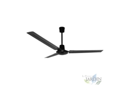 Ventilador de Techo ORBEGOZO de Pared 3 Aspas Metálicas Negro