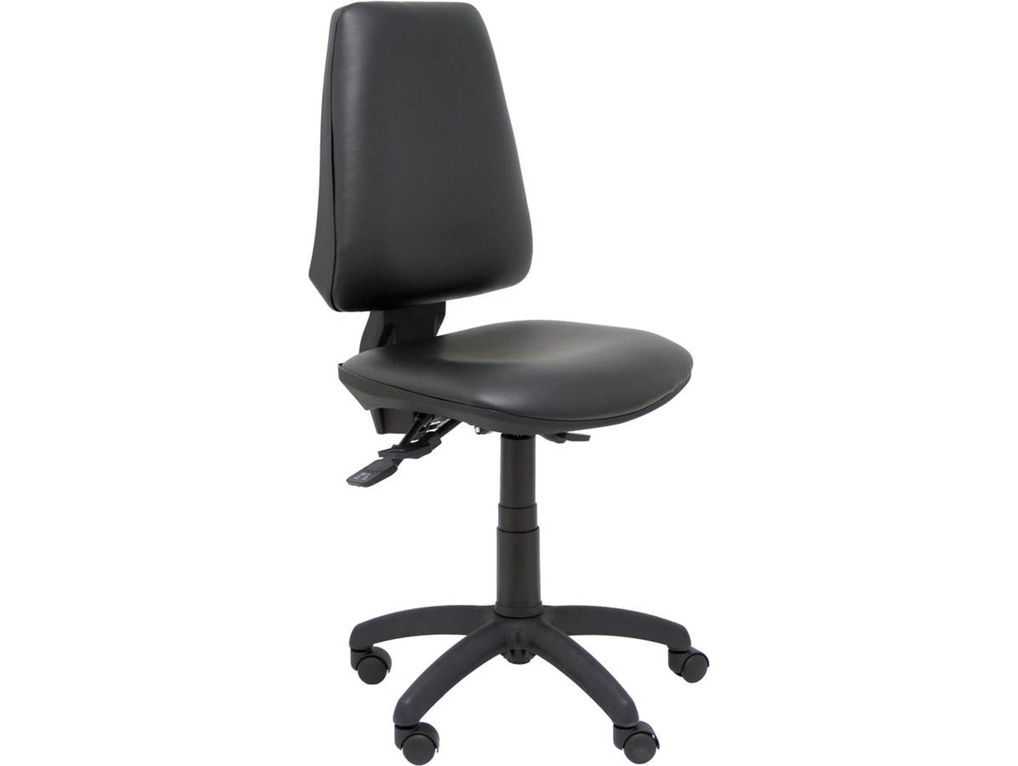 Silla de Escritorio Operativa PIQUERAS Y CRESPO Elche sincro Negro (Similpiel)
