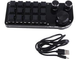 Programación De Macros Personalizadas, 15 Teclas, 3 Botones, Teclado Rgb