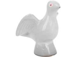 Figura Cerámica Vintage Resistente Intemperie Golpes Techo Palomar Balcón Patio