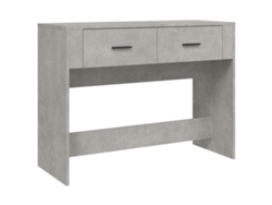 Mesa Consola VIDAXL Gris Madera contrachapada (100x39x75 cm)