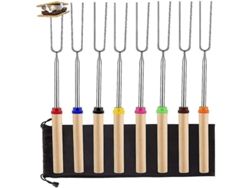 Brochetas telescópicas para malvaviscos