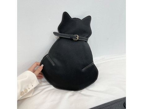 KOHREE Bolso de gato bandolera de piel bolso de hombro bolso de pecho