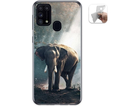 Carcasa Samsung Galaxy M31 TUMUNDOSMARTPHONE Elefante Multicolor