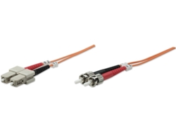 Cable de Fibra Óptica INTELLINET (2 m - Naranja)