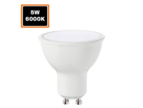 Bombilla GU10 5W eq. 50W Blanco frio 6000K EUROPALAMP