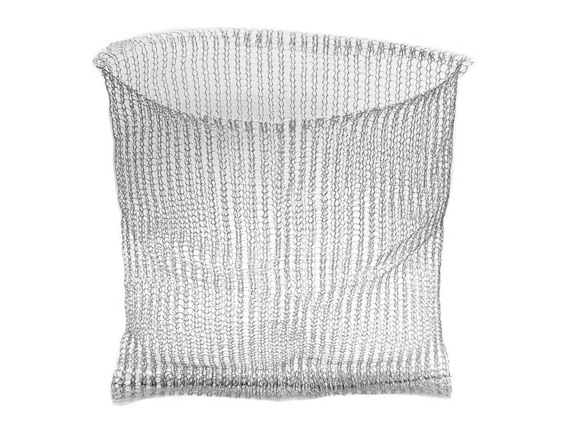 Cesta de malla de acero inoxidable para proteger las raíces de las plantas, 14 x 14 pulgadas