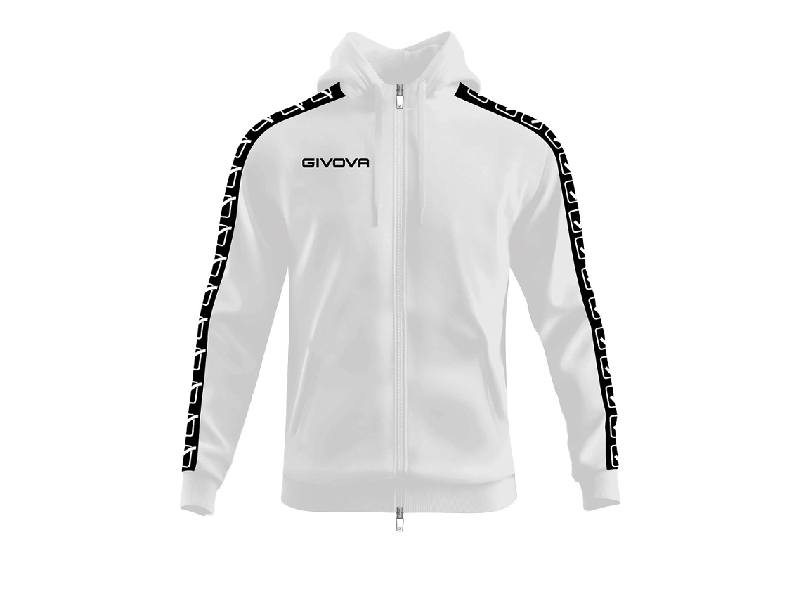 Sudadera con capucha y cremallera de polar Givova, talla XS