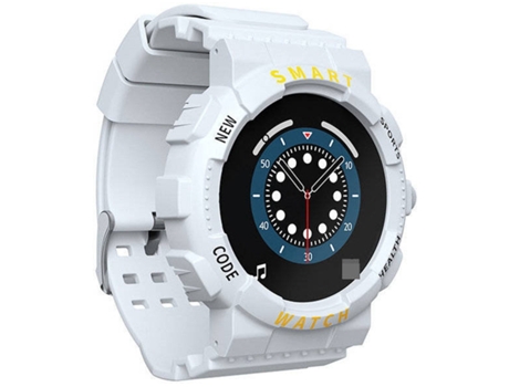 Smartwatch MDUG Prova D'Água Branco