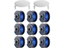 Recambios Para La Cortadora Ryobi One+ De 18 V, 24 V Y 40 V: 11 Paquetes Con 9 Cables Y 2 Tapas.