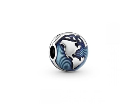 PANDORA Charm Clip Globo Azul PANDORA Places Joyería