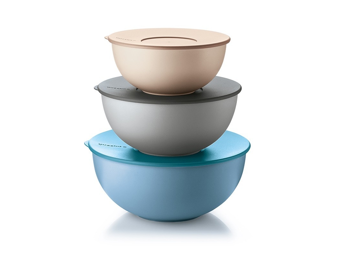 Conjunto de 3 Recipientes con Tapa Ã28Cm - Everywhere GUZZINI
