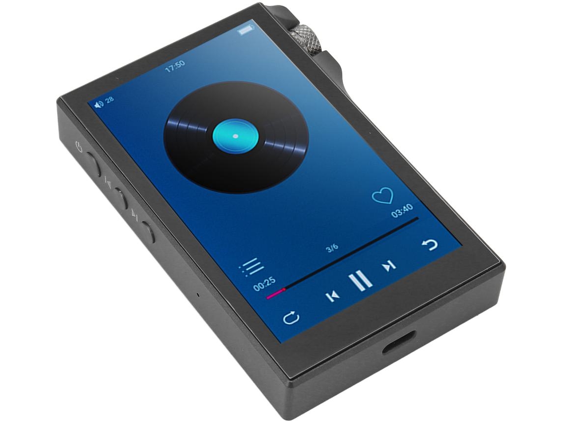Reproductor MP3/MP4 Bluetooth YIZHOOD Q8 4.0Inch 16 GB RAM 64 GB Tarjeta TF (Negro)