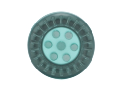 2026 Moneda Haptica Deslizante Para Adultos Giro Horario Y Antihorario Mantener Concentración Juguete Sensorial Portátil Azul Claro