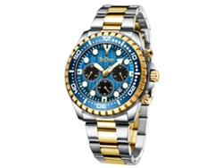 Reloj De Pulsera Elegante Para Hombre (dorado), Reloj Deportivo De Cuarzo Para Estudiantes Y Jóvenes.