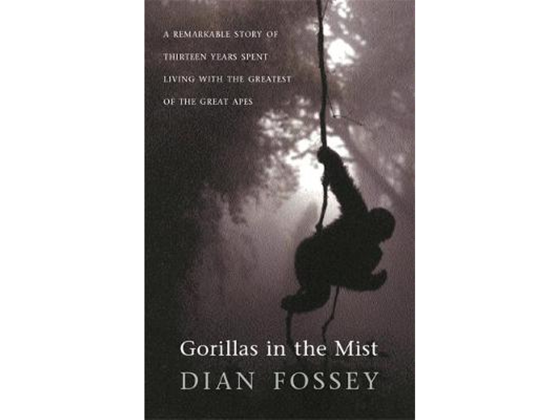 Libro Gorillas in the Mist de Dian Fossey (Inglés)