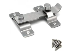 Pestillo De Puerta Deslizante De Acero Inoxidable Resistente Para Puertas Y Ventanas 2.5mm