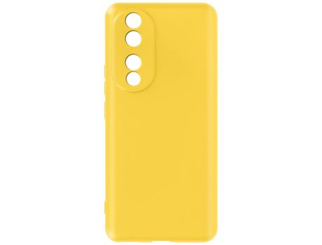 Funda para Honor 90 AVIZAR Silicona Amarillo