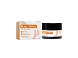 Crema para el cuidado de los pies con aceite de caballo