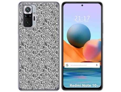 Carcasa Xiaomi Redmi Note 10 Pro TUMUNDOSMARTPHONE Dibujos Multicolor