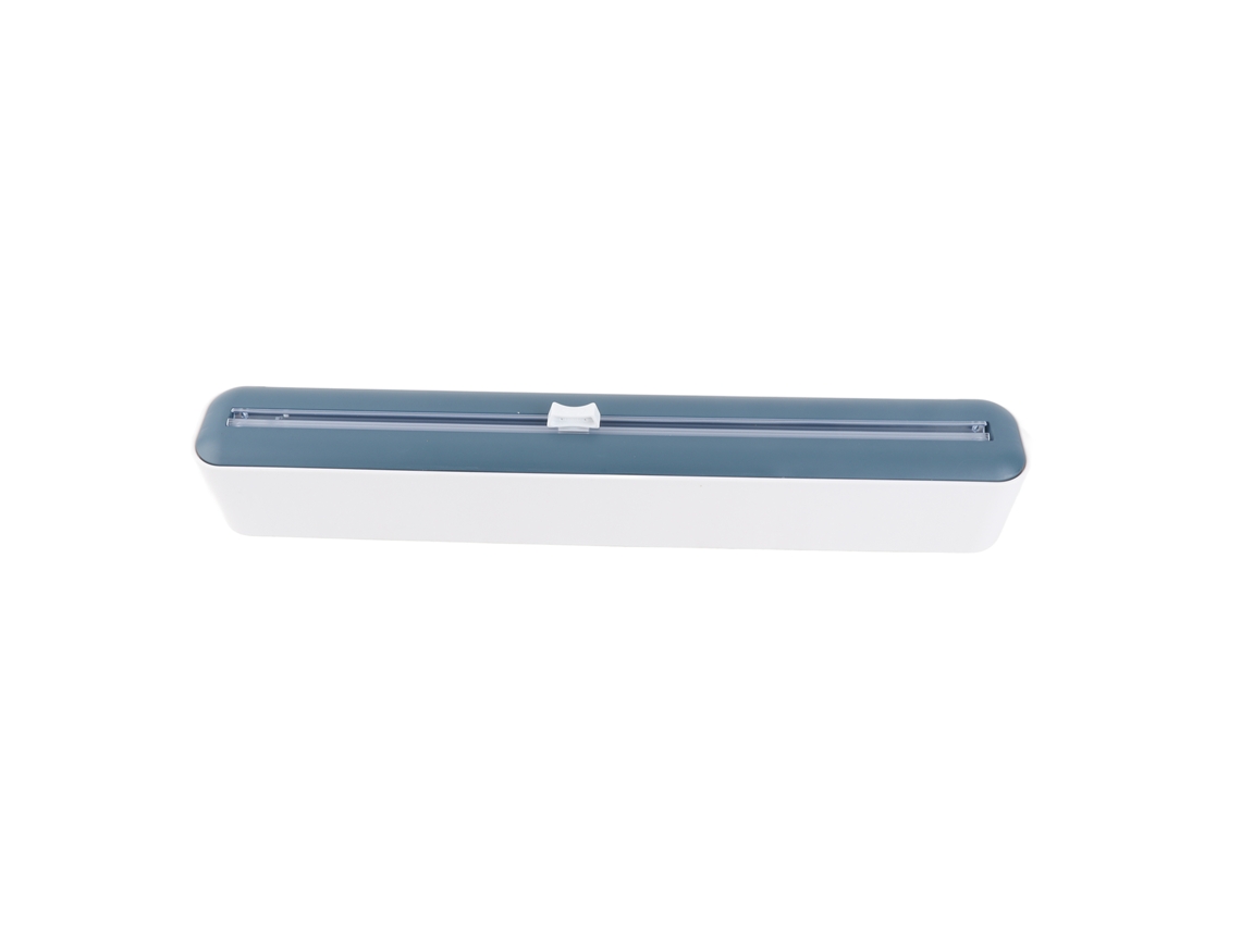 Dispensador De Película Adhesiva Ajustable Con Cortador Multifuncional Para Cocina En Pp