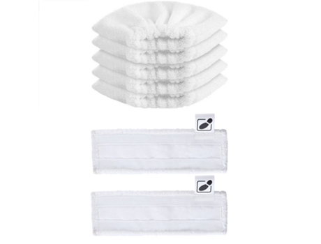 Limpiador a vapor, almohadillas de tela para suelo, cubiertas de fregona para Karcher Easyfix Sc1 Sc2 Sc3 Sc4 Sc5, vaporizadores de suelo, limpieza...