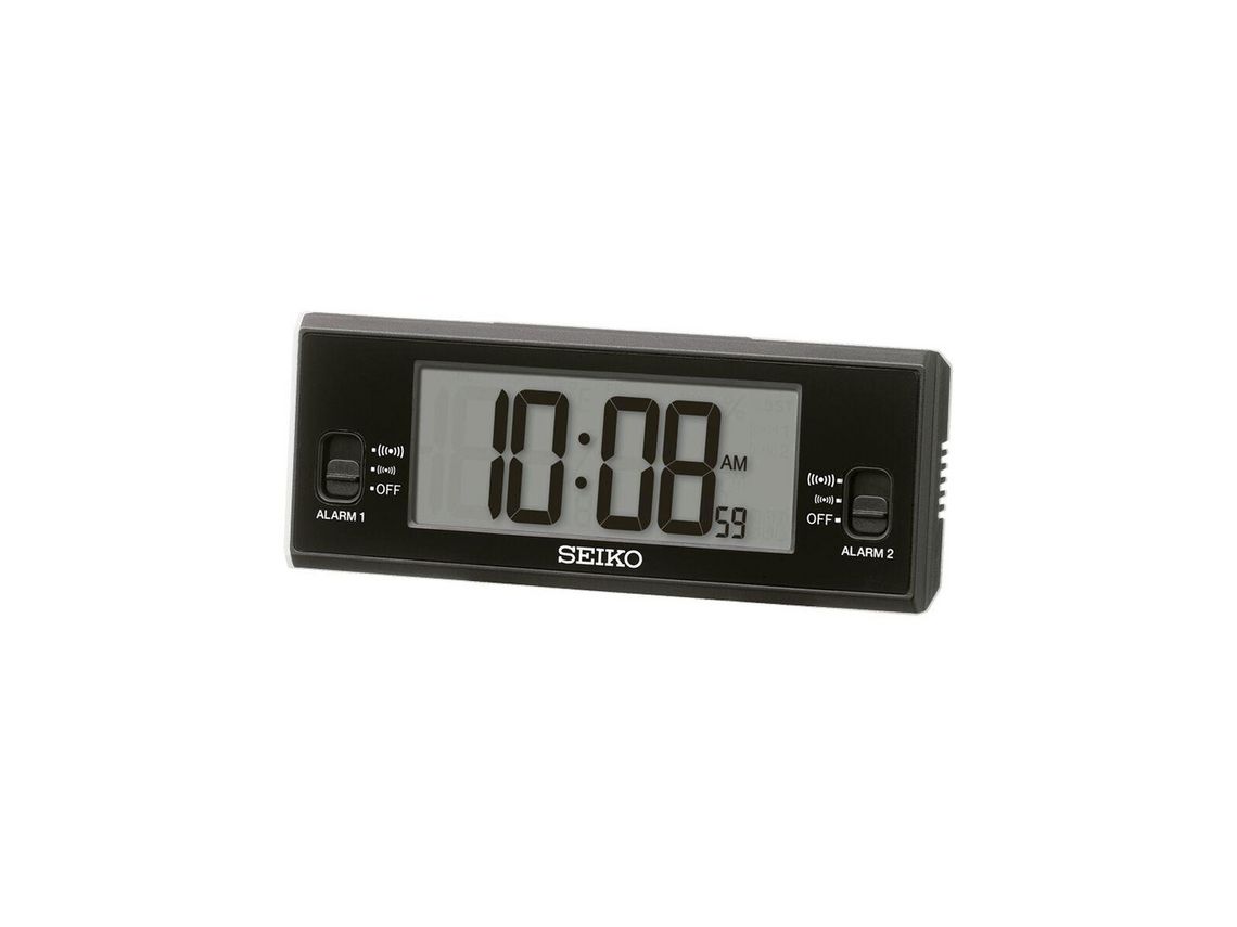 Reloj Despertador SEIKO QHL093K Negro