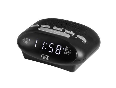 Reloj Despertador TREVI RC 821 D Negro