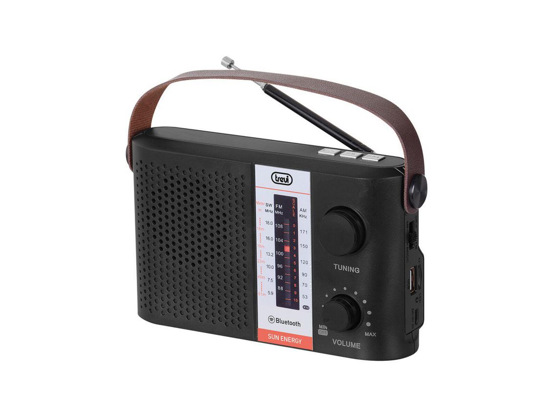 Radio Portátil Bluetooth TREVI RA 7F25 BT Negro