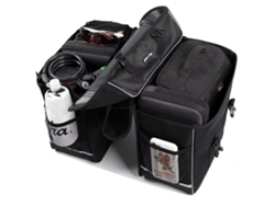 Preta West Biking Bolsa Alforje 25l Impermeável Selim Traseiro Grande Capacidade Ciclismo Montanha