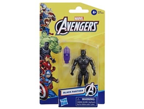 Marvel AVENGERS Epic Hero Series Black Panther Figura AVENGERS 4 Años