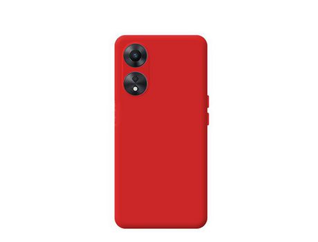 Funda para Oppo F23 5G GIFT4ME Silicona Rojo
