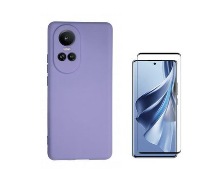 Protector de Pantalla para Oppo Reno 10 GIFT4ME Morado