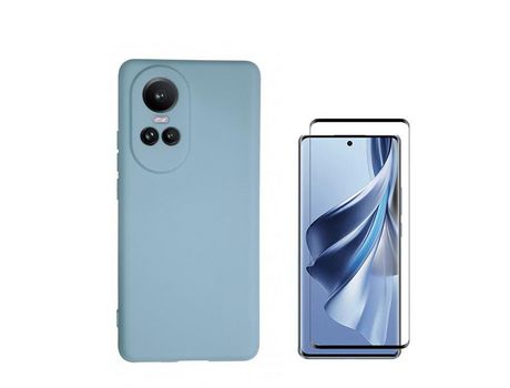 Protector de Pantalla para Oppo Reno 10 Pro GIFT4ME Azul