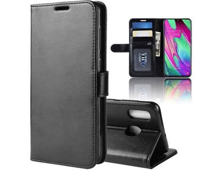 Funda Folio para Samsung Galaxy A40 APRILLY Negro